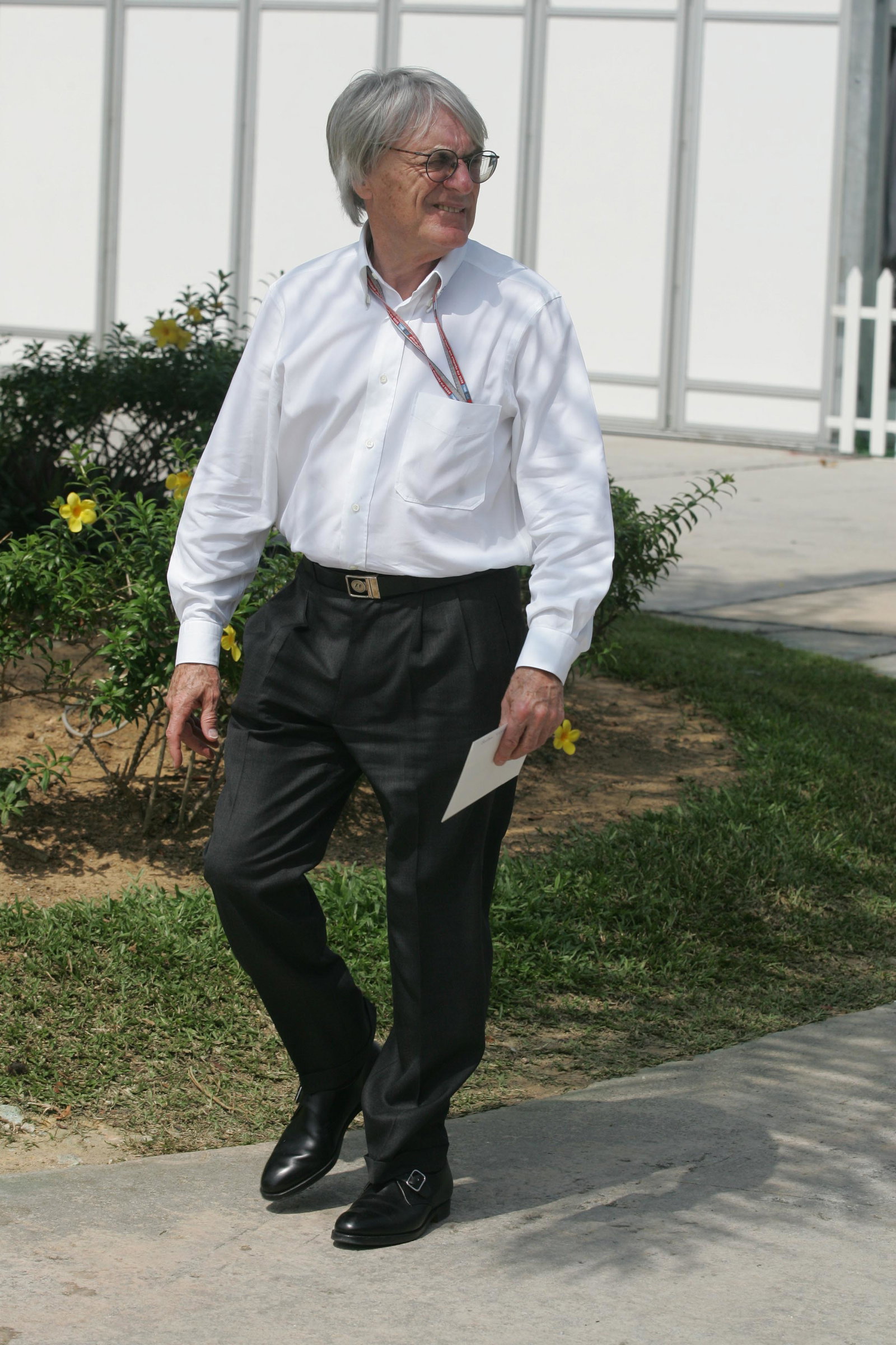 Bernie Ecclestone at the Malaysian Grand Prix