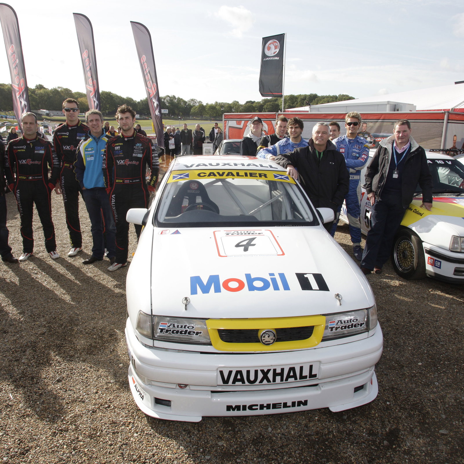 Past and present Vauxhall BTCC Drivers