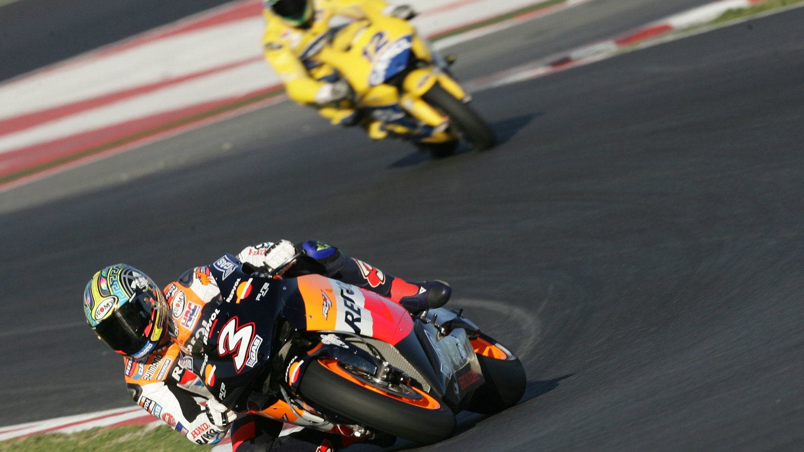 Biaggi, Barcelona IRTA MotoGP tests, March 2005