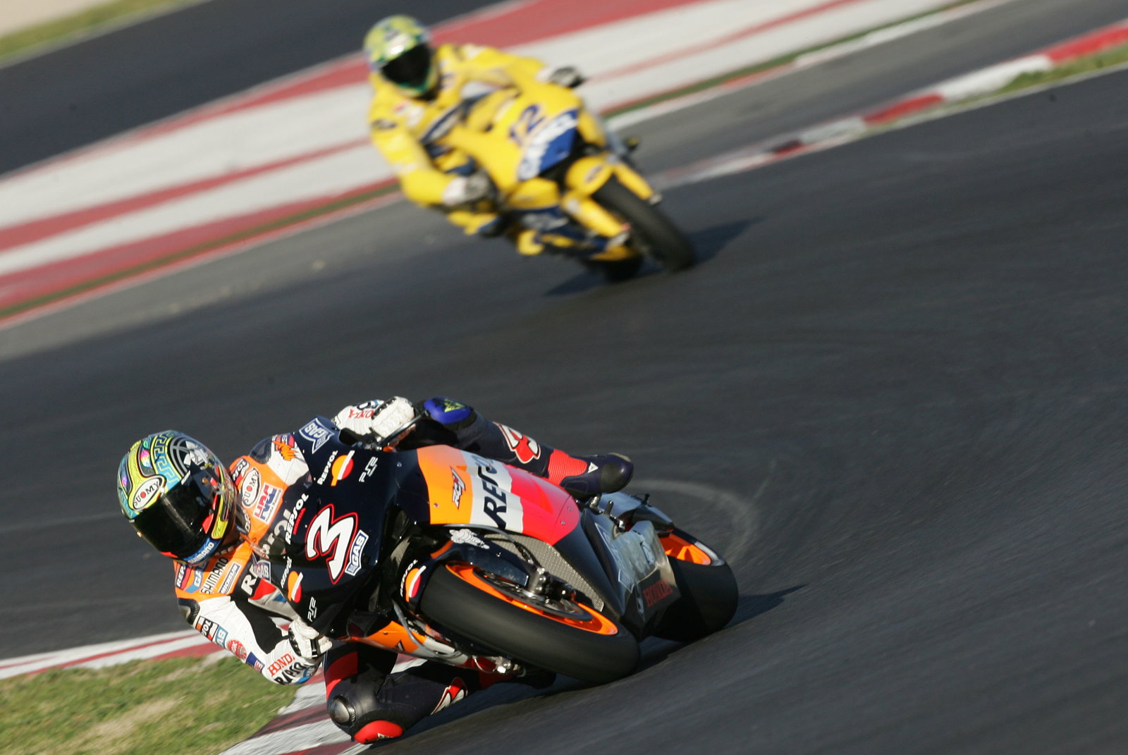 Biaggi, Barcelona IRTA MotoGP tests, March 2005