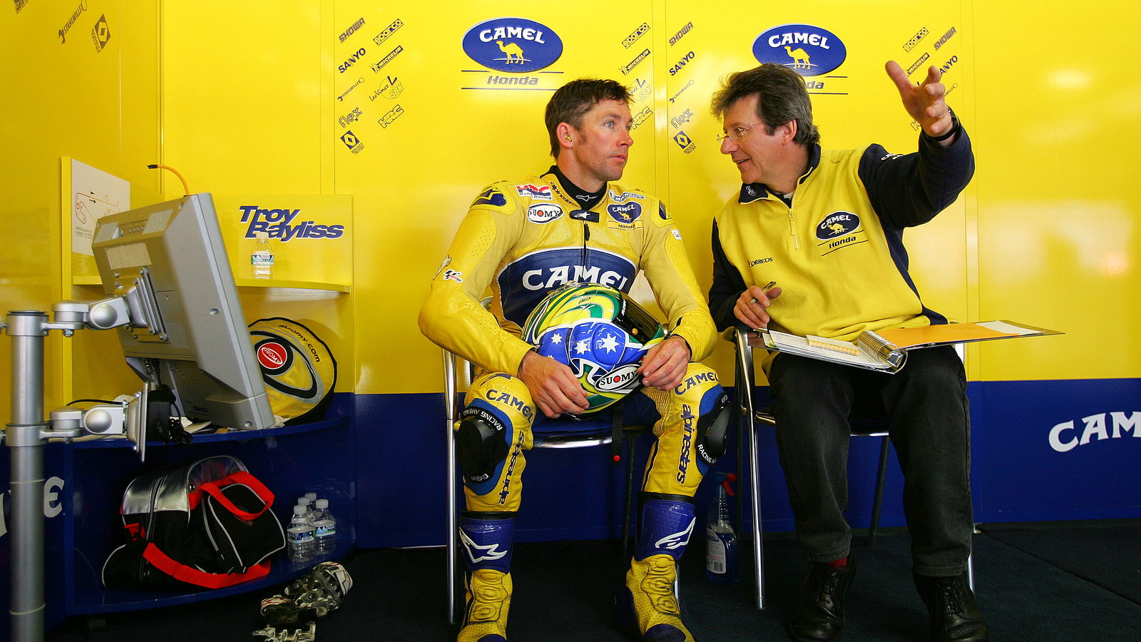 Bayliss, Barcelona IRTA MotoGP Test March 2005