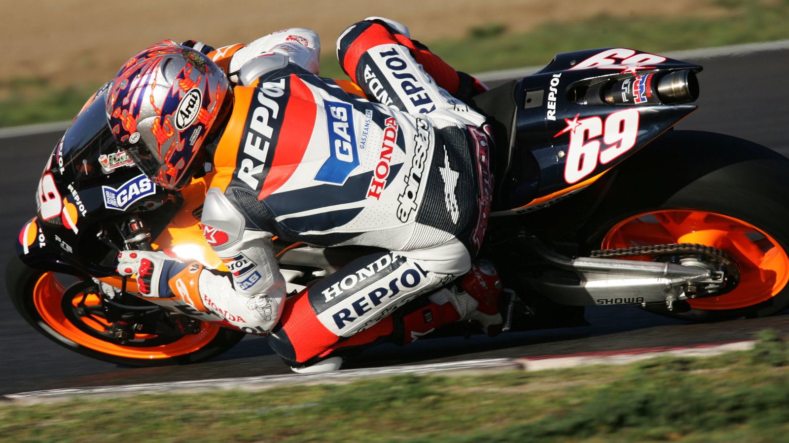 Hayden, Barcelona IRTA MotoGP tests, March 2005