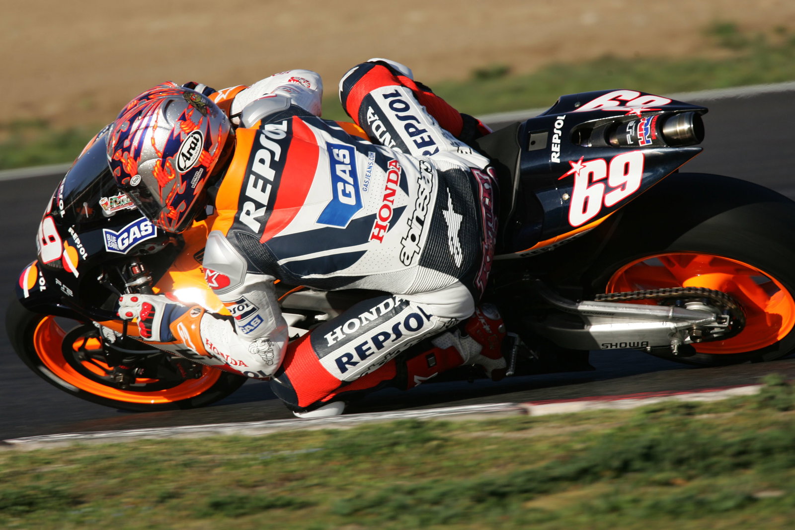 Hayden, Barcelona IRTA MotoGP tests, March 2005