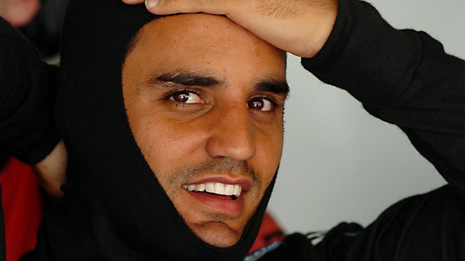 Juan Pablo Montoya suits up