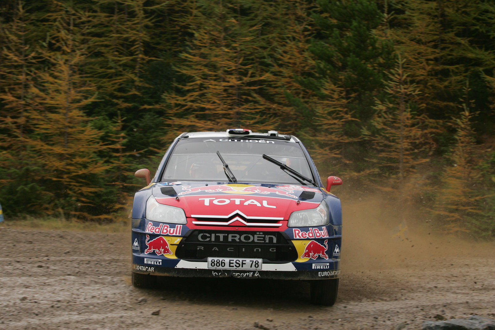 Sebastien Loeb (FRA) Daniel Elena (MON), Citroën C4, Citroën Total World Rally Team