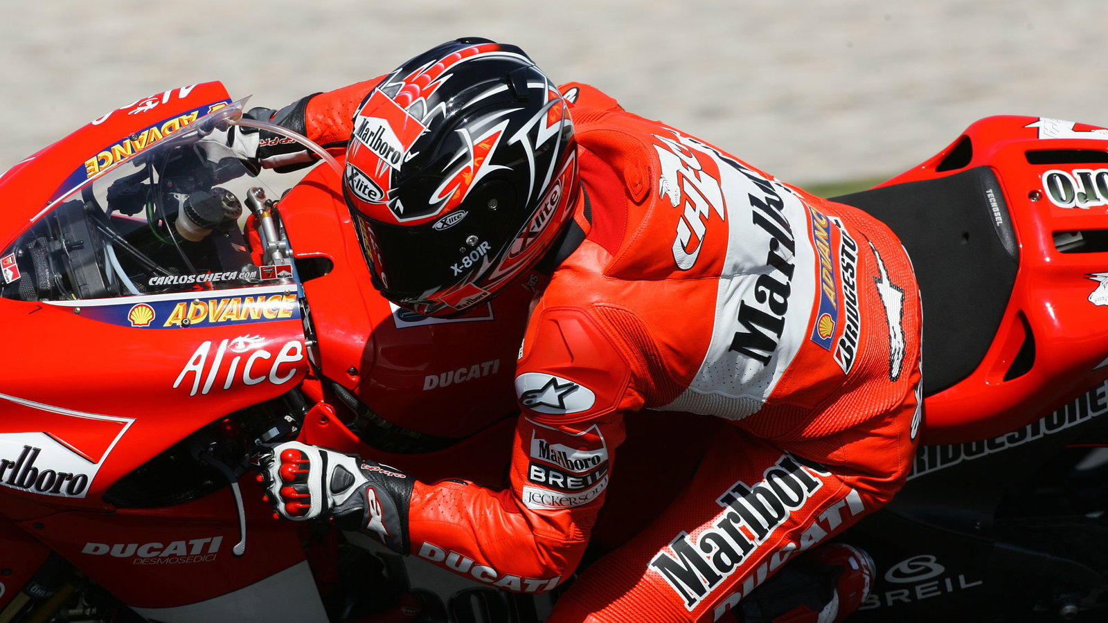 Checa, Barcelona MotoGP IRTA tests, March 2005