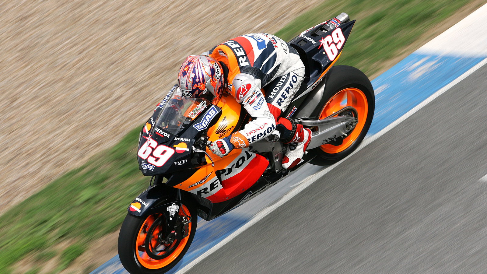 Hayden, Jerez IRTA MotoGP Test March 2005