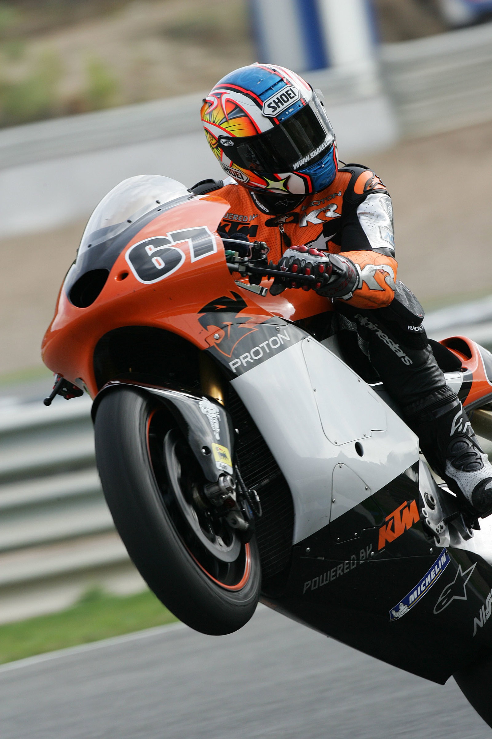 Byrne, Jerez MotoGP IRTA tests, March 2005