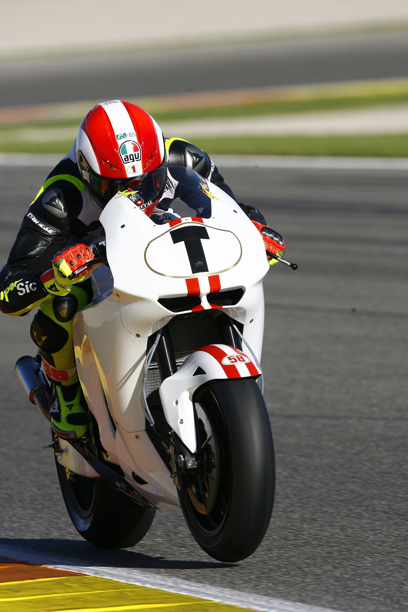 Simoncelli, Valencia MotoGP Test, 2009