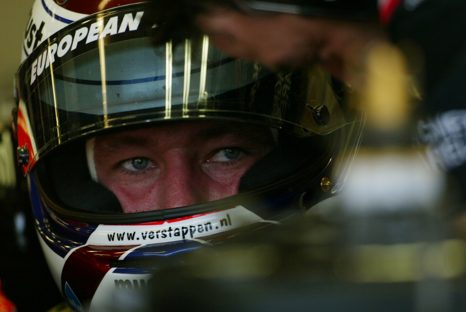 Jos Verstappen, Minardi F1.
2003 US GP, Indianapolis.
