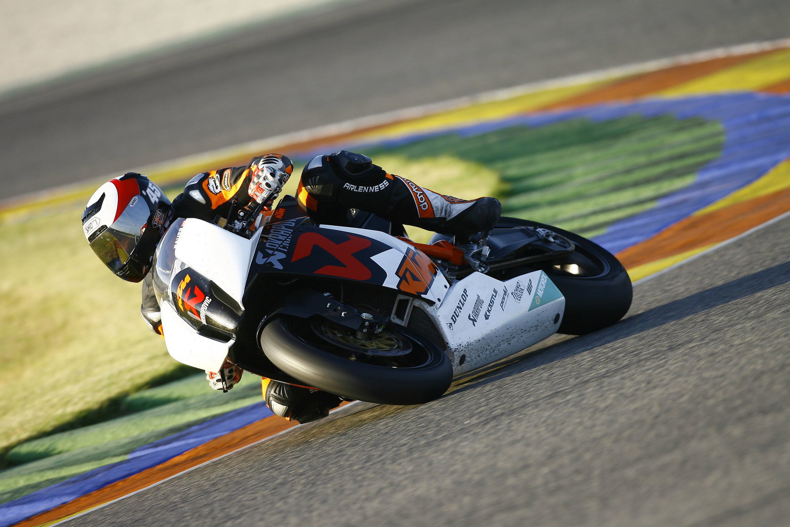Bauer, Valencia SBK tests, December 2009