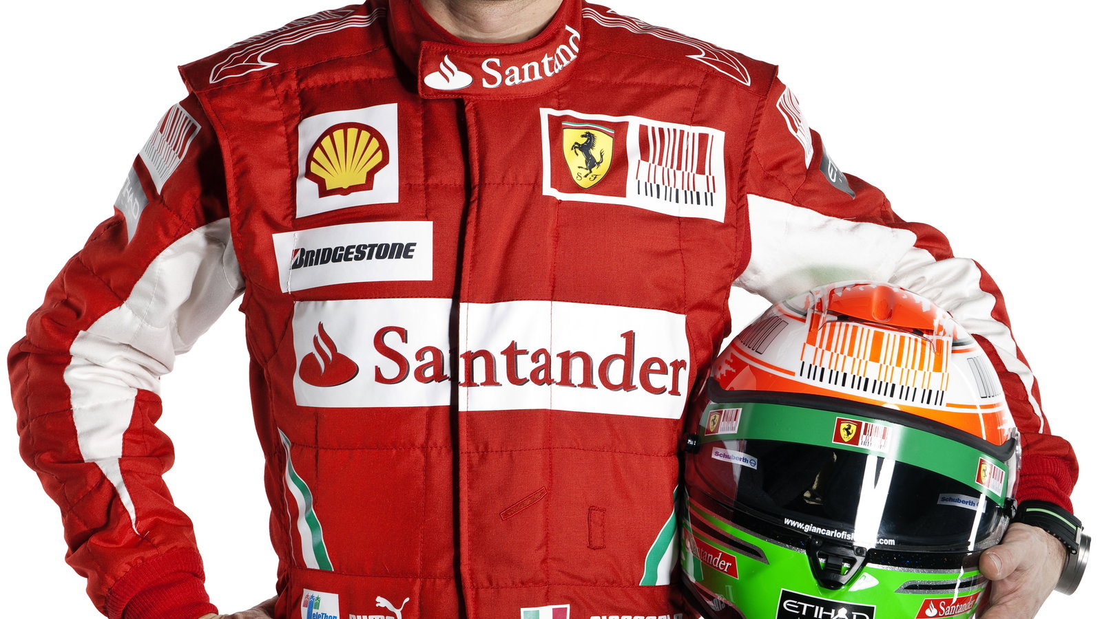 28.01.2010 Maranello, Italy, Giancarlo Fisichella (ITA), Test Driver, Scuderia Ferrari - Launch of t