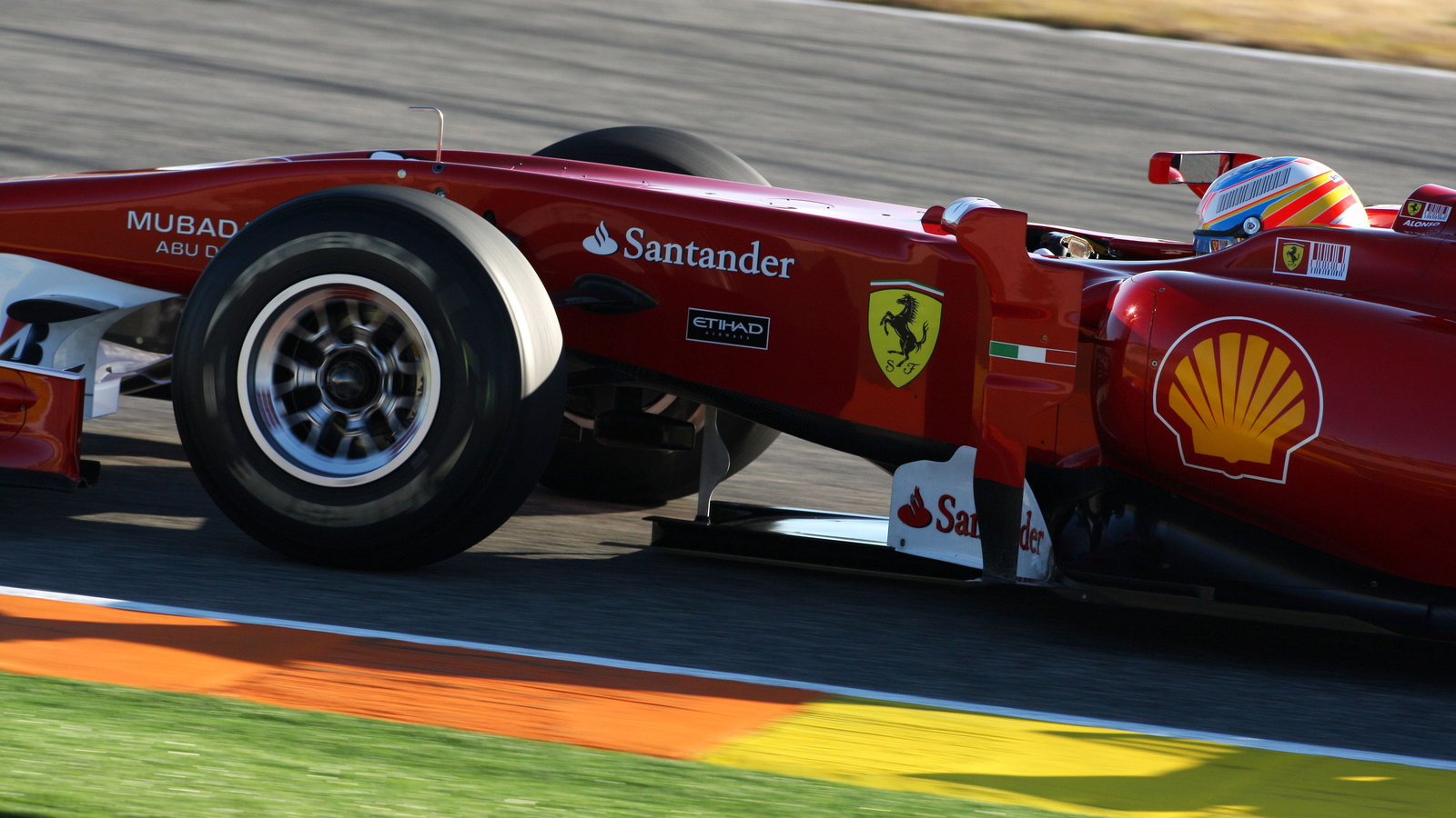 03.02.2010 Valencia, Spain, Fernando Alonso (ESP), Scuderia Ferrari, F10 - Formula 1 Testing, Valenc