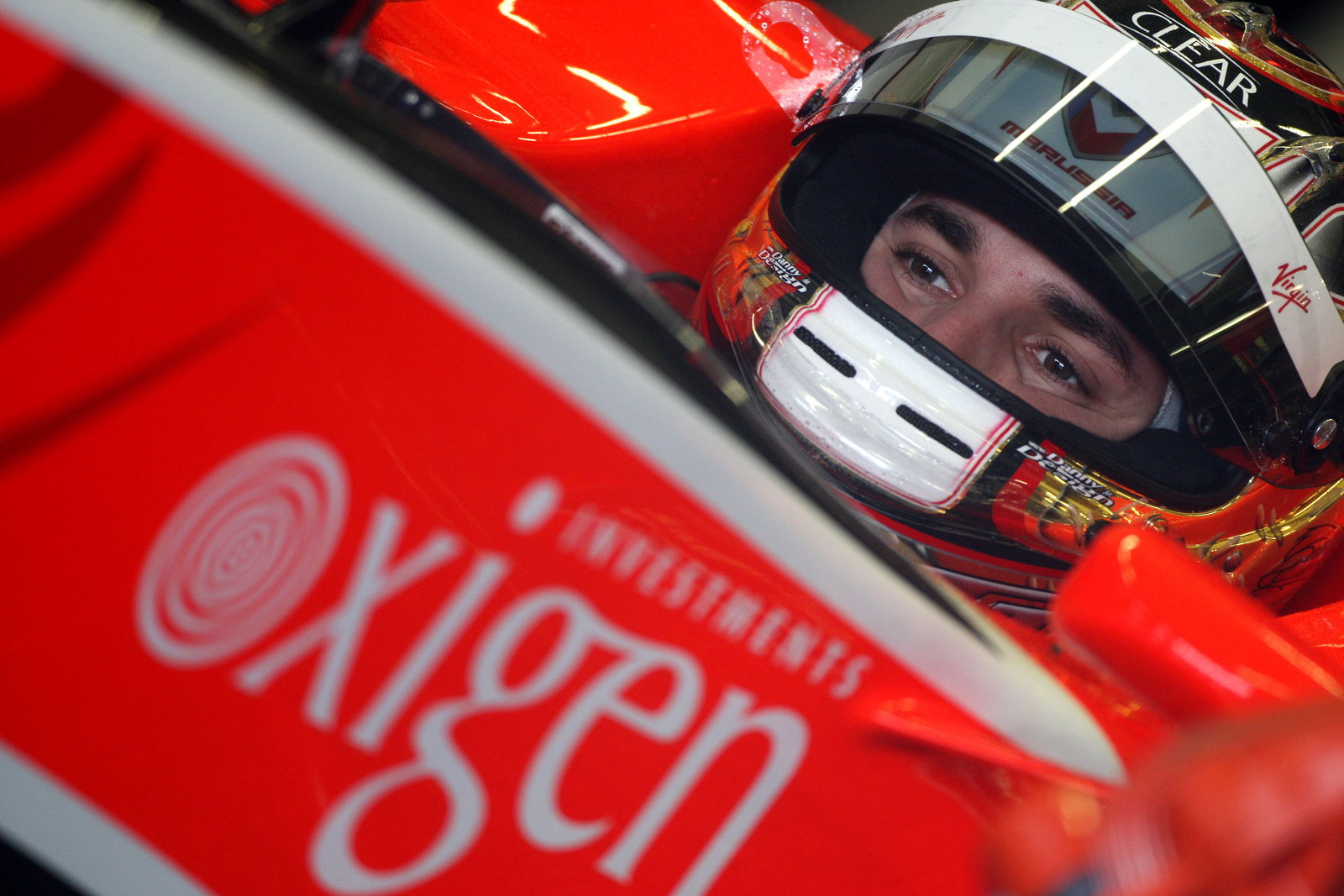 10.02.2010 Jerez, Spain, Timo Glock (GER), Virgin Racing - Formula 1 Testing, Jerez, Spain