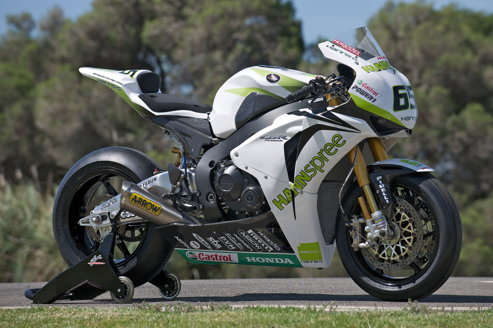 Rea, Honda CBR 1000, Australian WSBK Test 2010