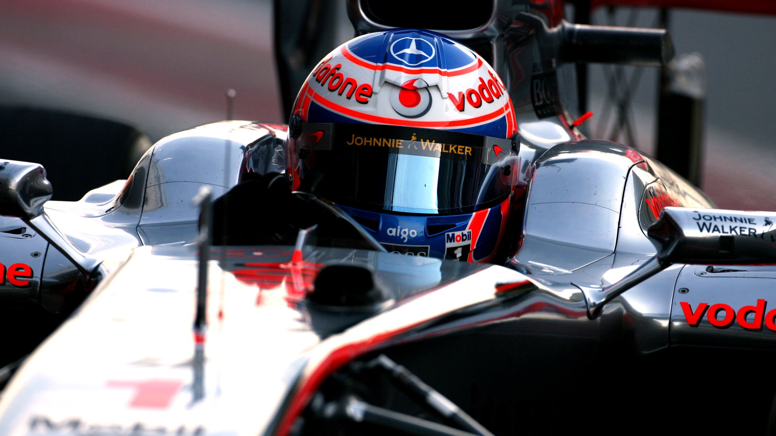 25.02.2010 Barcelona, Spain, Jenson Button (GBR), McLaren Mercedes - Formula 1 Testing, Barcelona