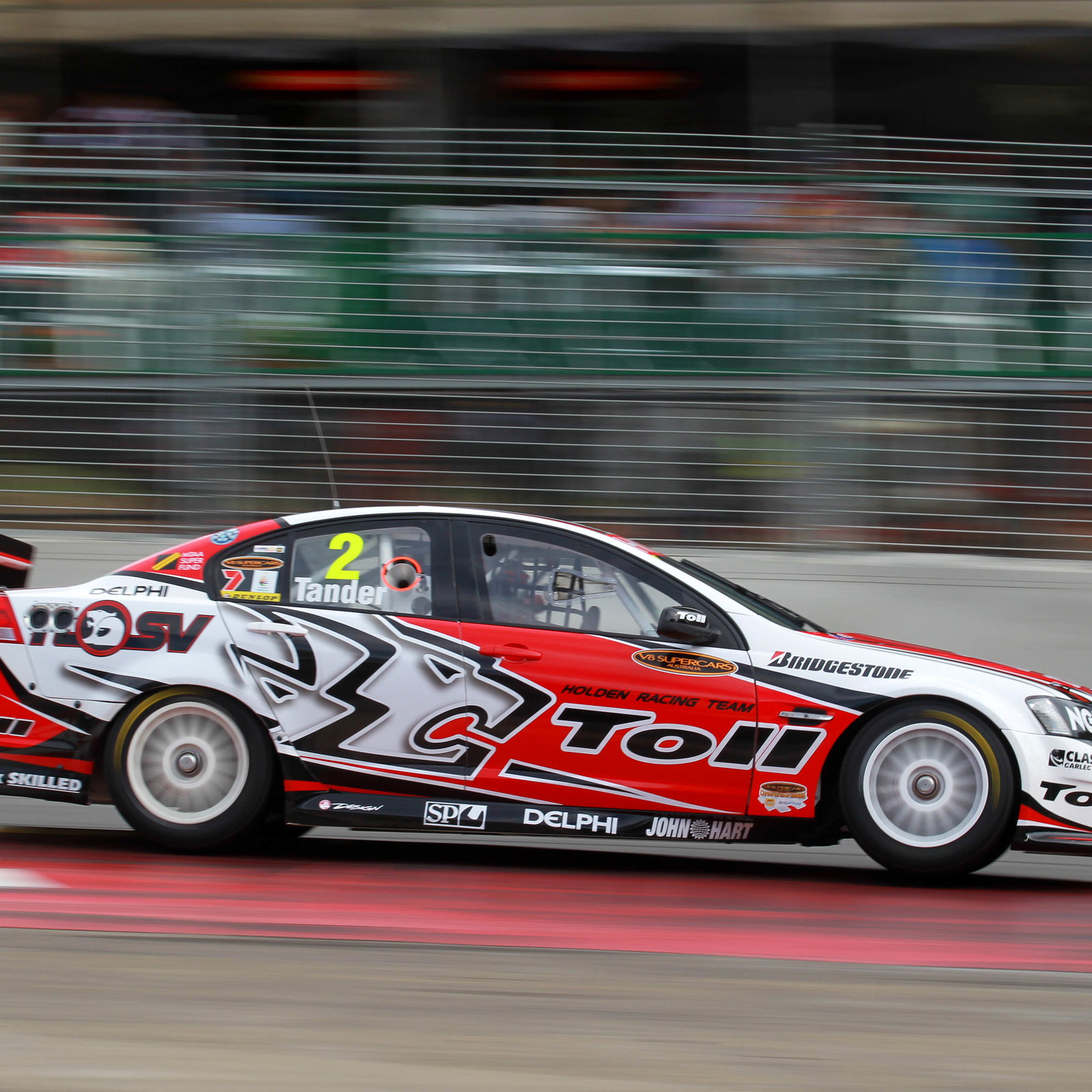 Garth Tander (Aust) # 2 Toll HRT VE Commodore Races 5 and 6 V8 Supercar Championship Clipsal 500
