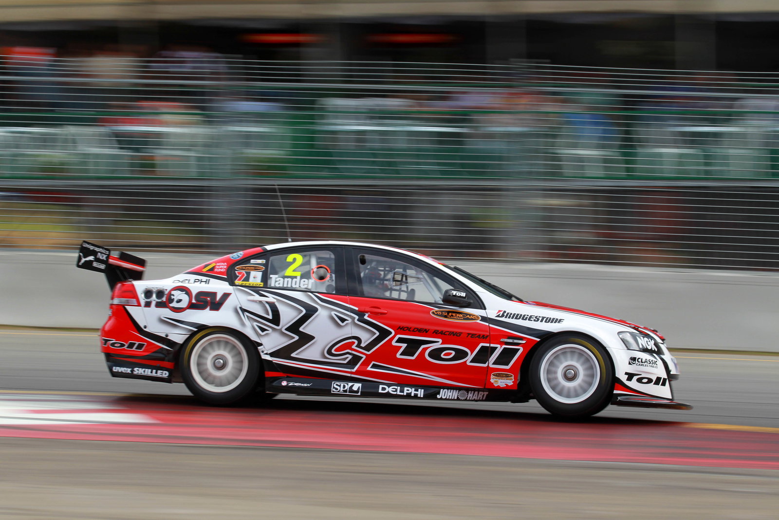 Garth Tander (Aust) # 2 Toll HRT VE Commodore Races 5 and 6 V8 Supercar Championship Clipsal 500