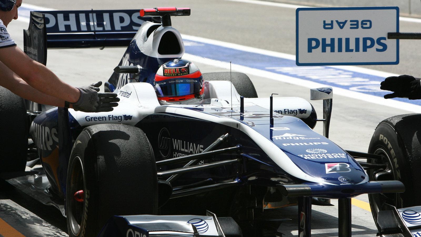 Rubens Barrichello (BRA) Williams Cosworth FW32