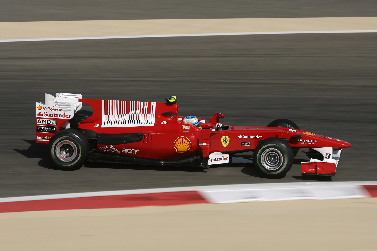 Fernando Alonso (ESP) Scuderia Ferrari F10