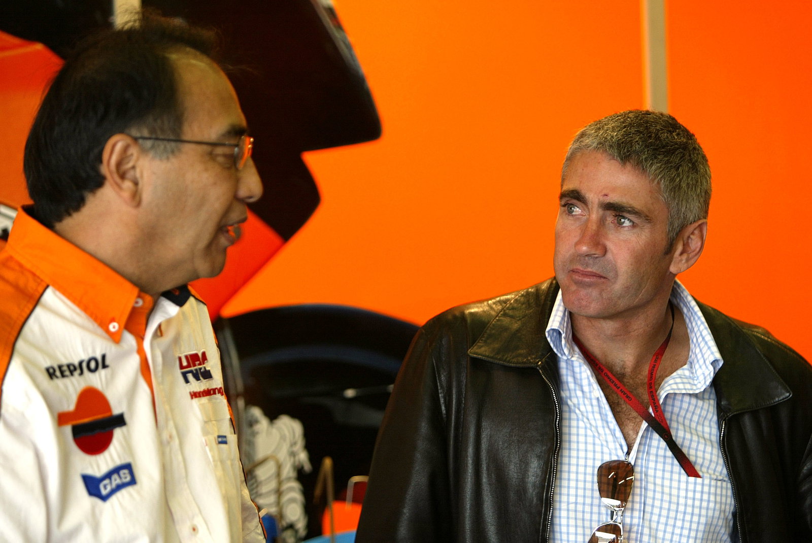 Doohan and Kanemoto, Spanish MotoGP 2005