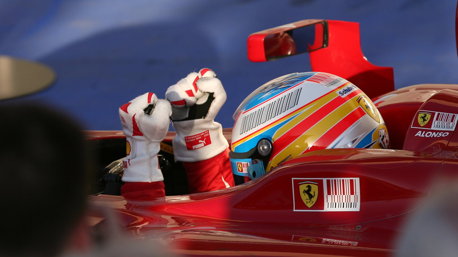 Fernando Alonso (ESP) Scuderia Ferrari F10