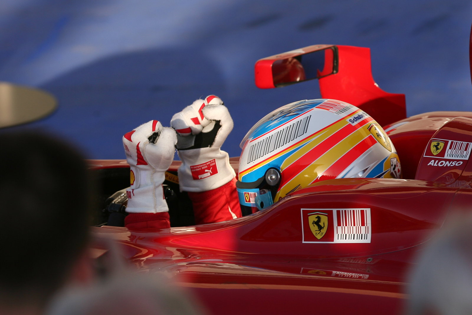 Fernando Alonso (ESP) Scuderia Ferrari F10