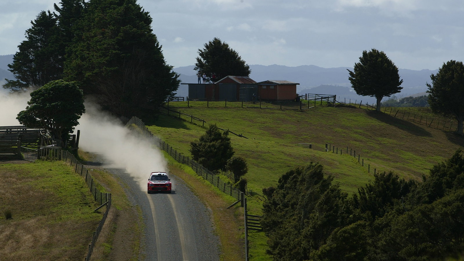 Harri Rovanpera / Risto Pietilainen - Mitsubishi Lancer WRC05