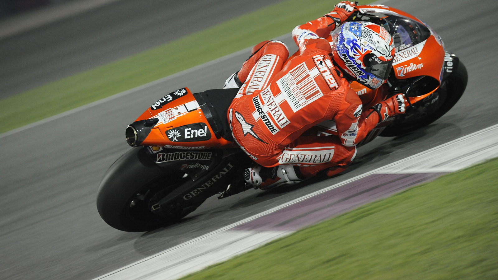 Stoner, Qatar MotoGP Test 2010