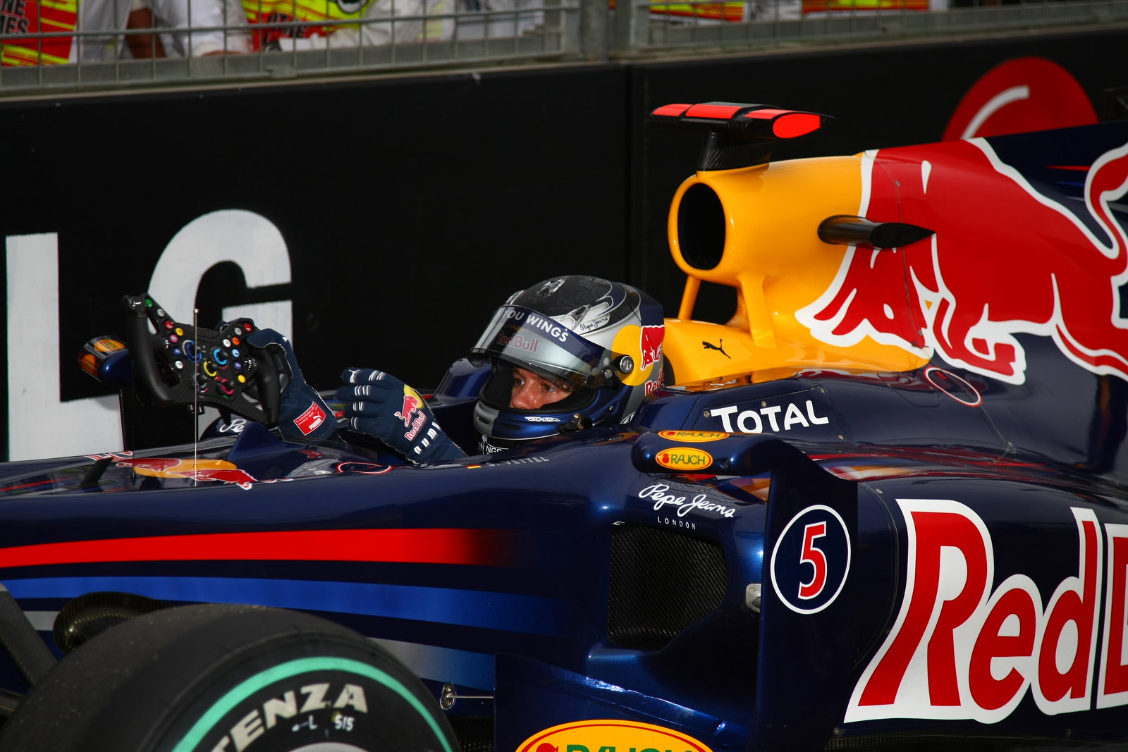 Sebastian Vettel (GER) Red Bull Racing RB 6