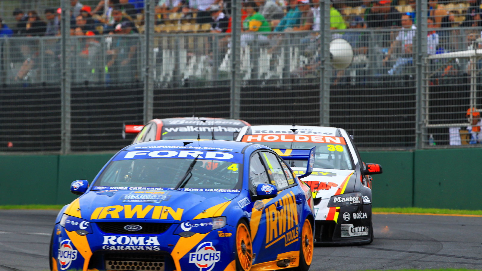 Alex Davison (Aust) #4 Irwin Tools SBR Ford Non Championship Race BRC IMPCO V8 Supercars Qantas