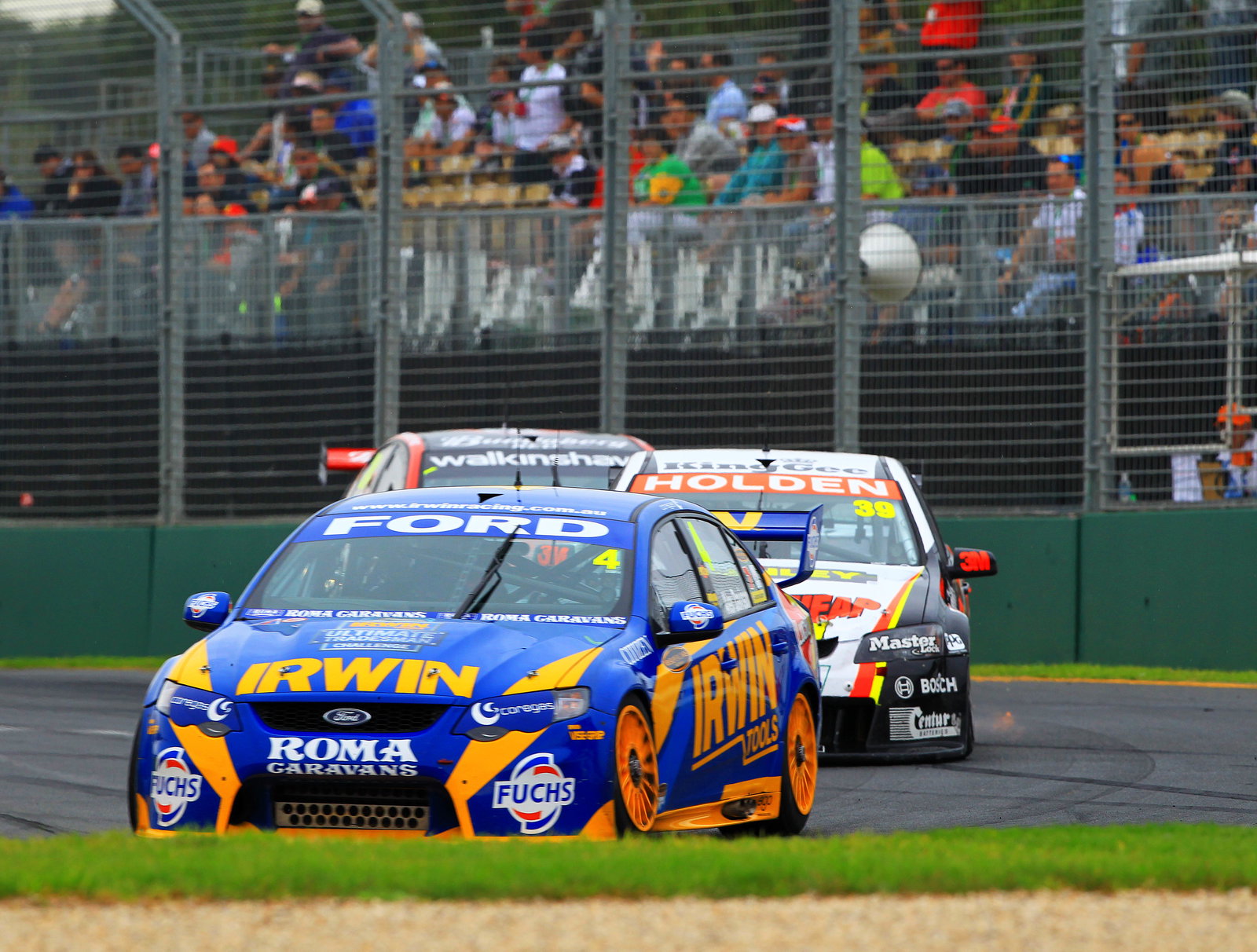 Alex Davison (Aust) #4 Irwin Tools SBR Ford Non Championship Race BRC IMPCO V8 Supercars Qantas