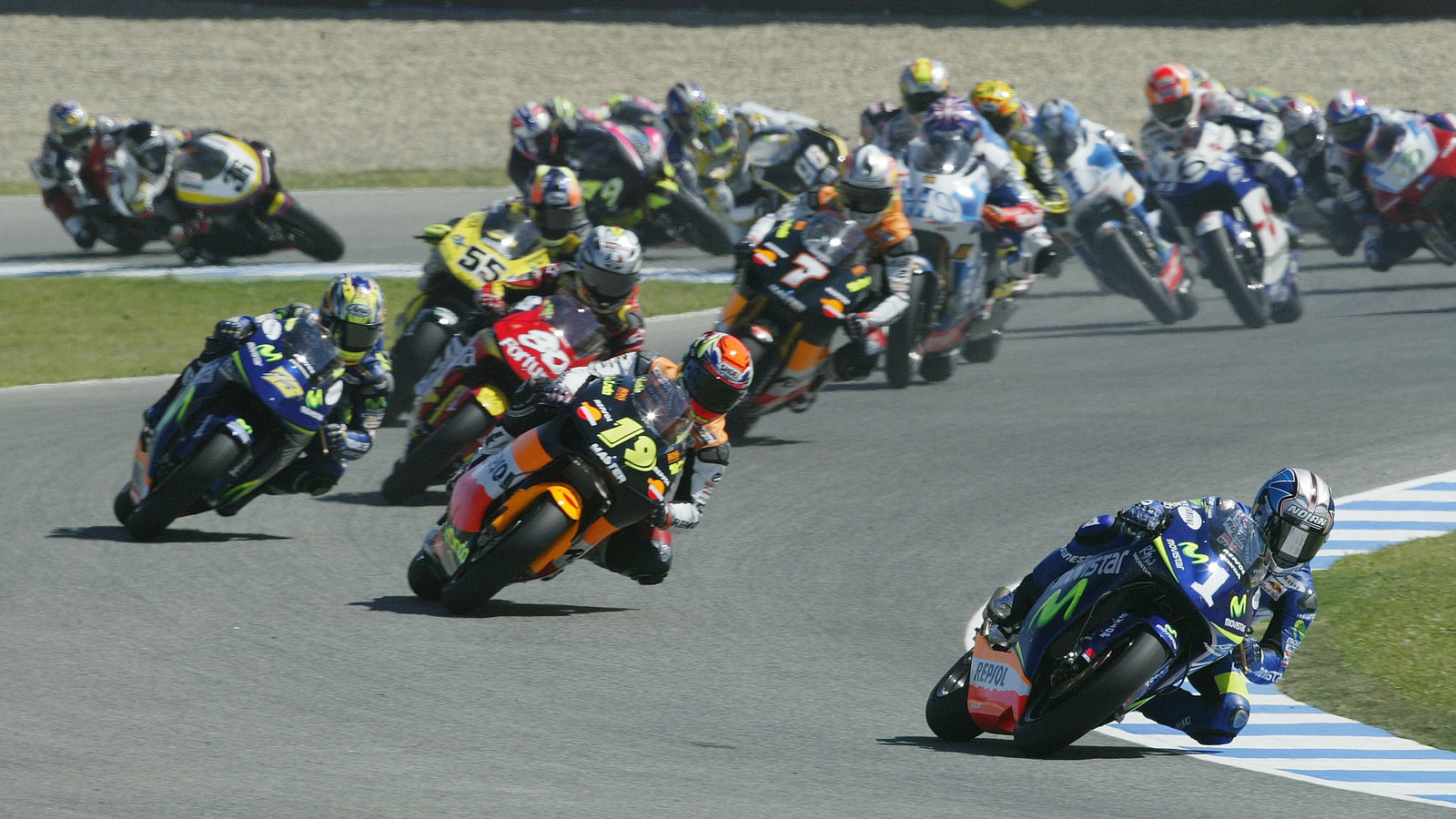 Pedrosa Leads At Start, Spanish 250GP Race, 2005