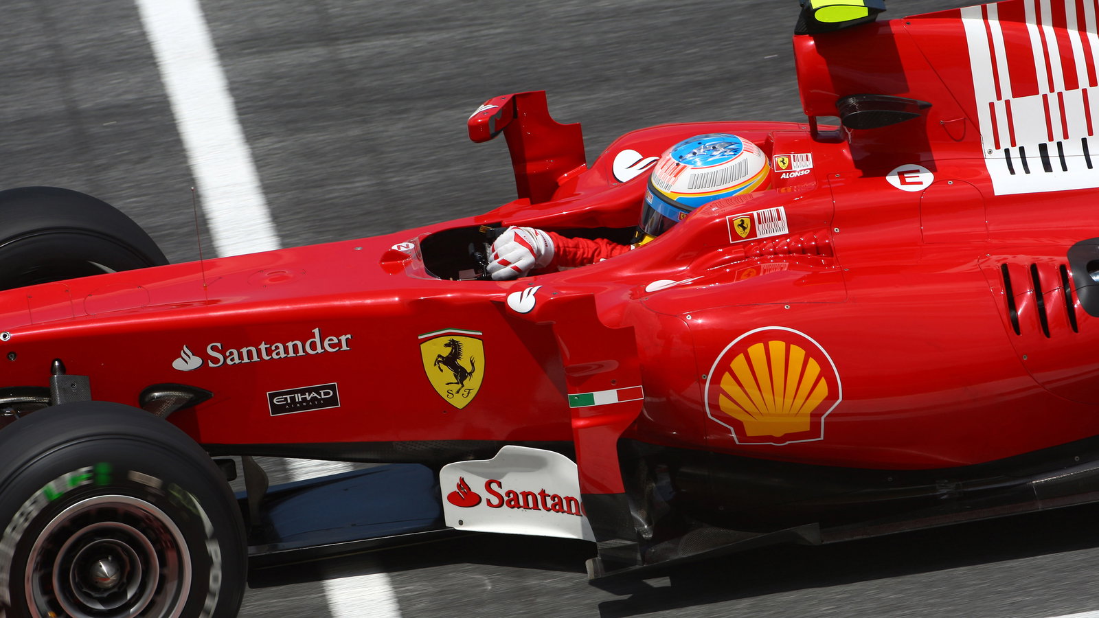 Friday Practice 2, Fernando Alonso (ESP), Scuderia Ferrari, F10