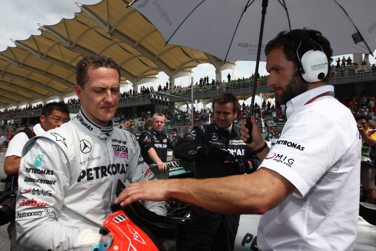 Race, Michael Schumacher (GER), Mercedes GP F1 Team, MGP W01