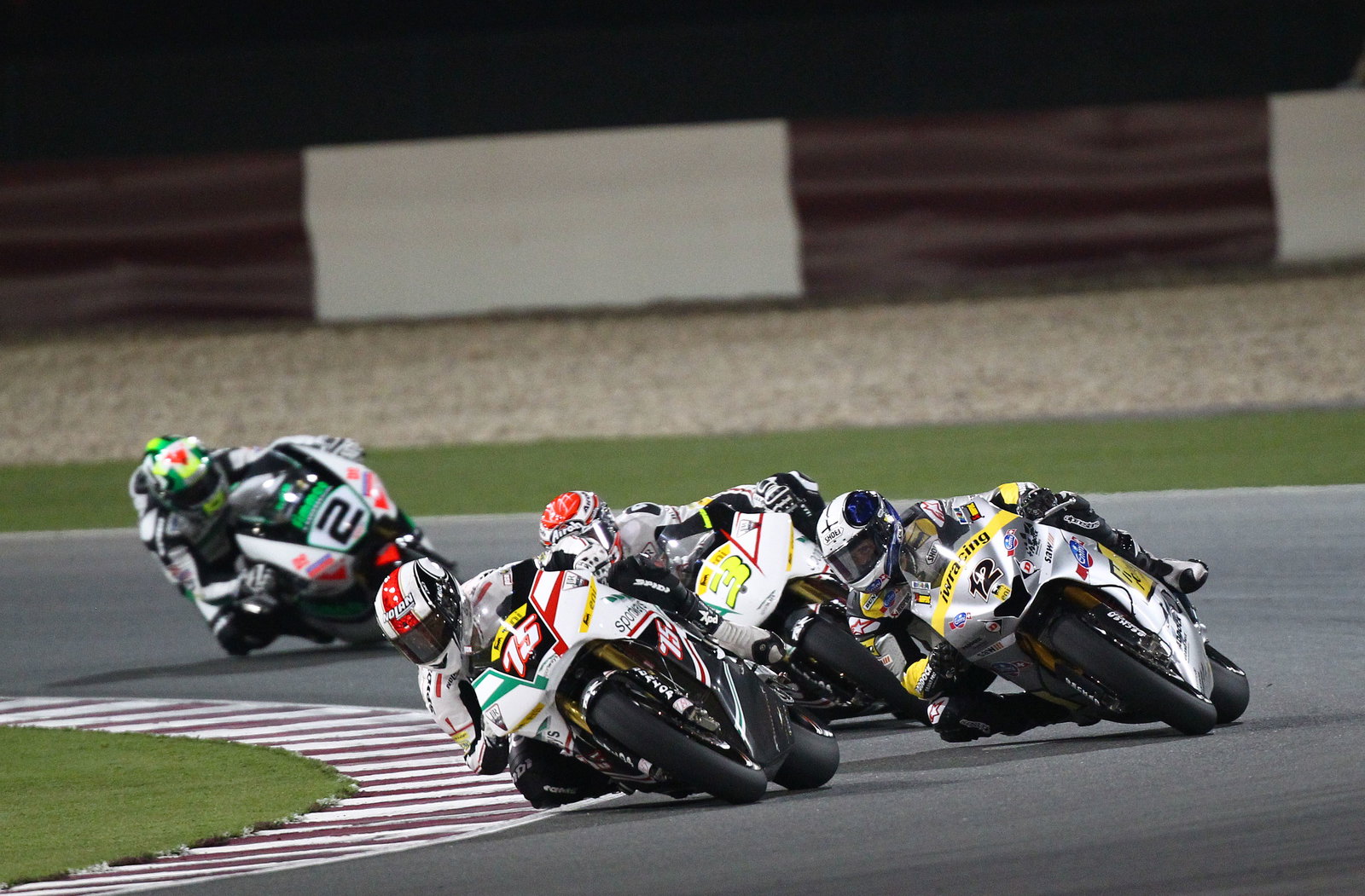 Pasini, Moto2 race, Qatar MotoGP 2010