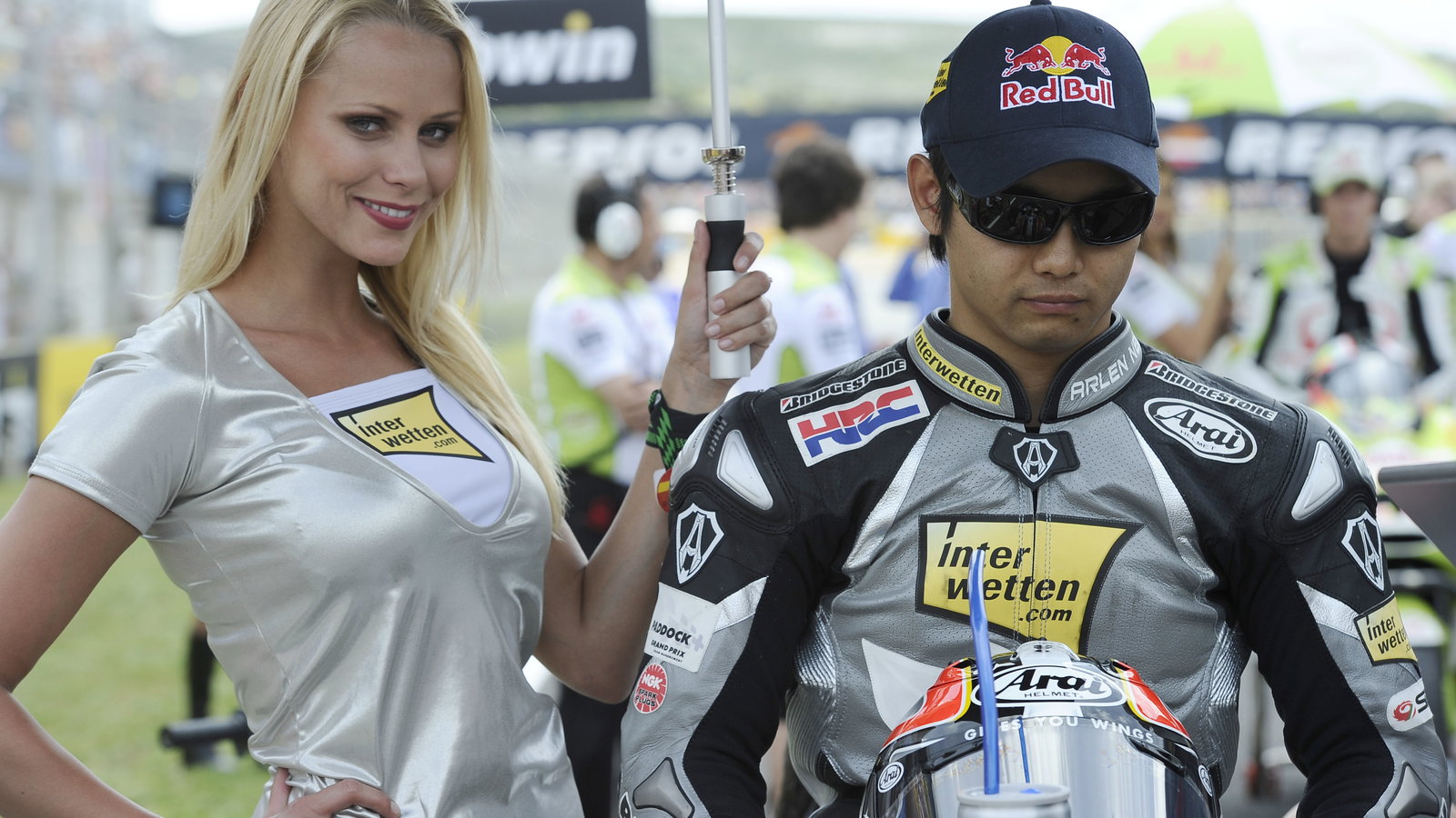 Aoyama, Spanish MotoGP Race 2010, Babe