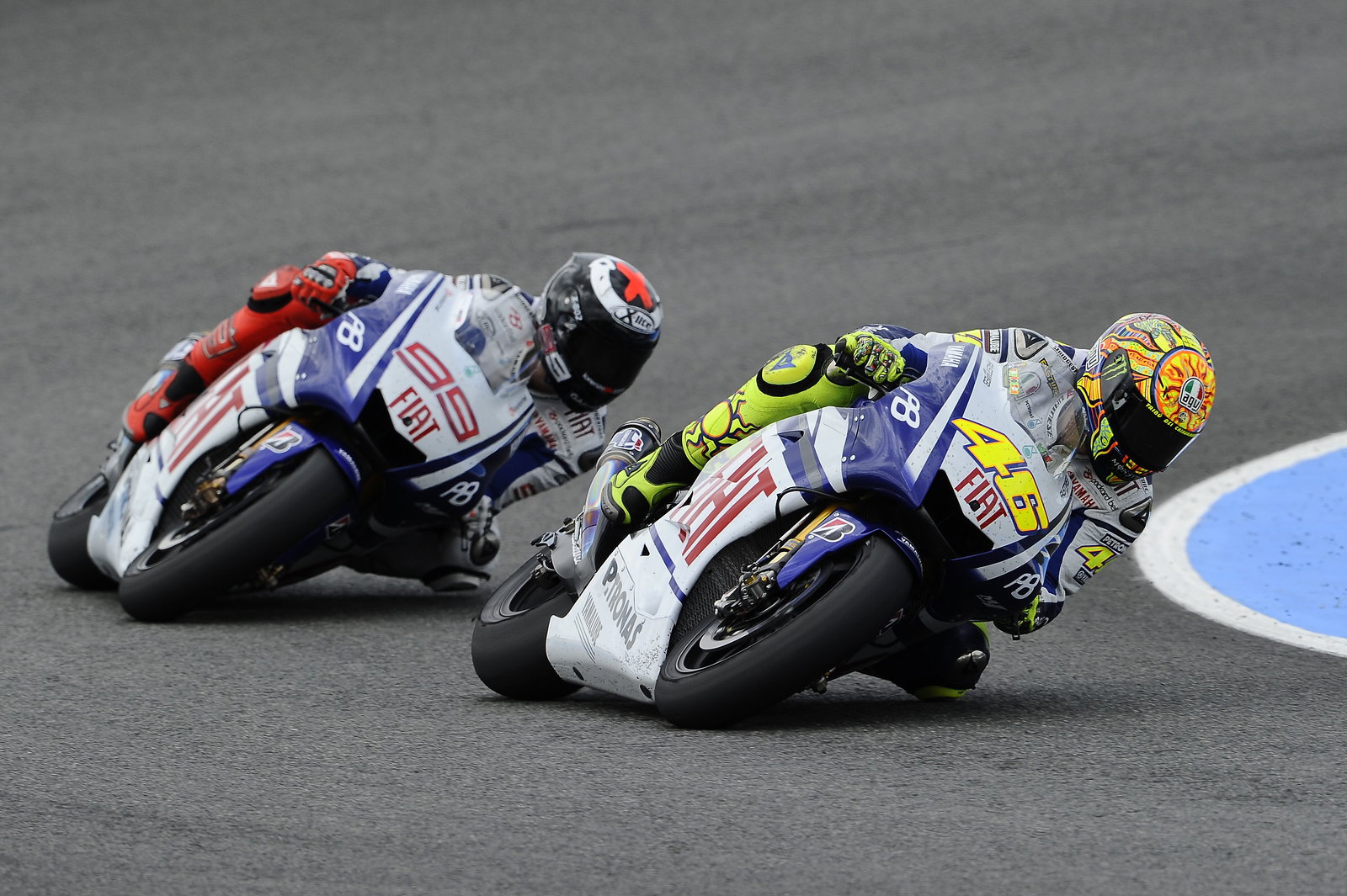 Rossi, Spanish MotoGP Race 2010