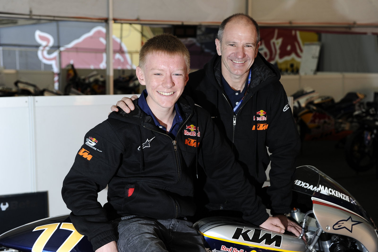 Niall Mackenzie, Taylor Mackenzie, Red Bull Rookies, Spanish MotoGP 2010