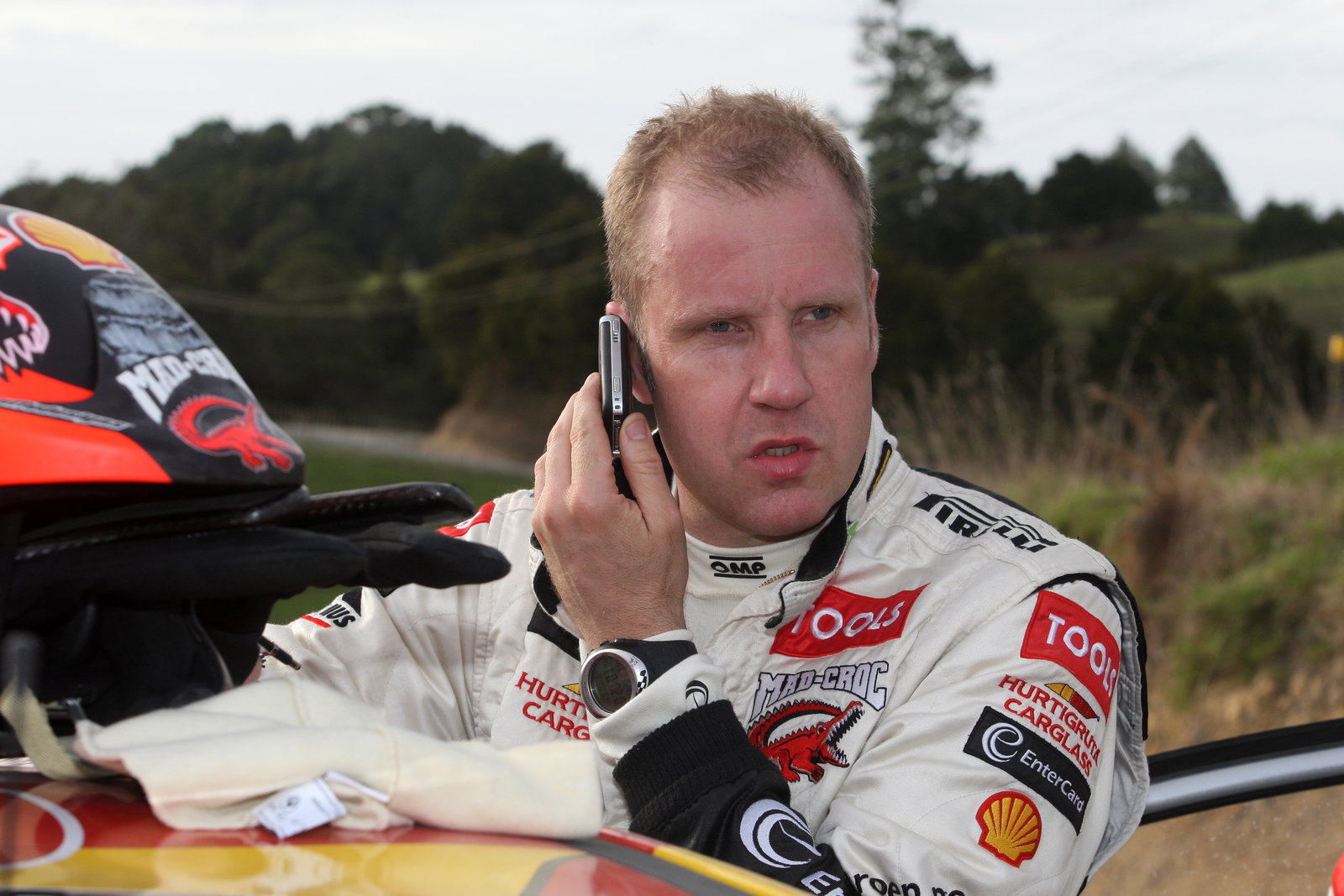 Phil Mills (GB) Citroen C4 WRC