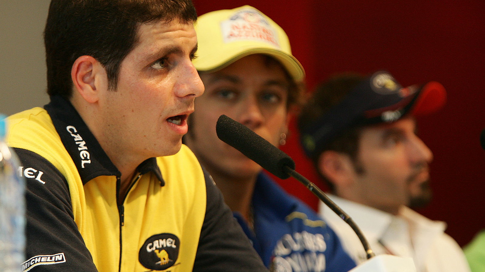 Barros, Rossi, Biaggi, Chinese MotoGP, 2005