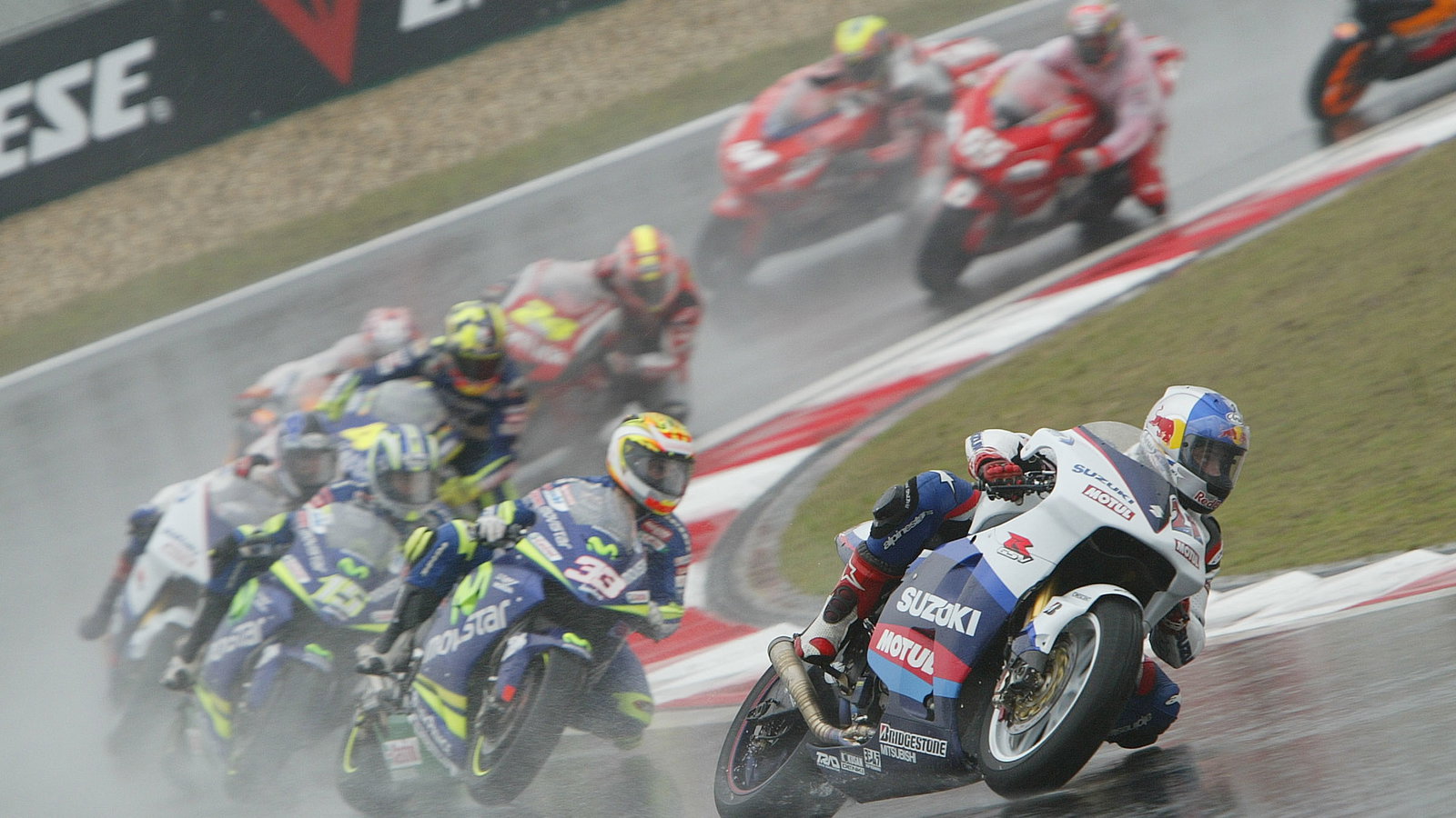 Hopkins leads, Chinese MotoGP Race 2005