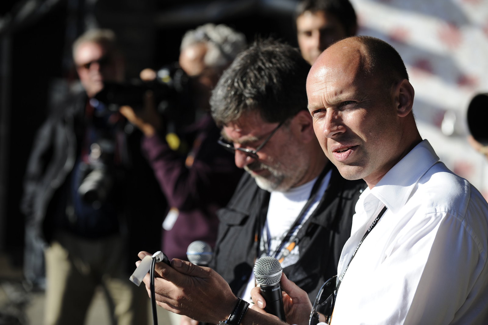 Rossi on live link, British MotoGP 2010