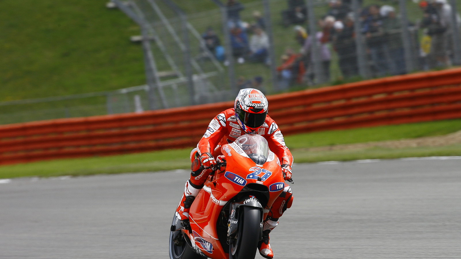 Stoner, British MotoGP 2010