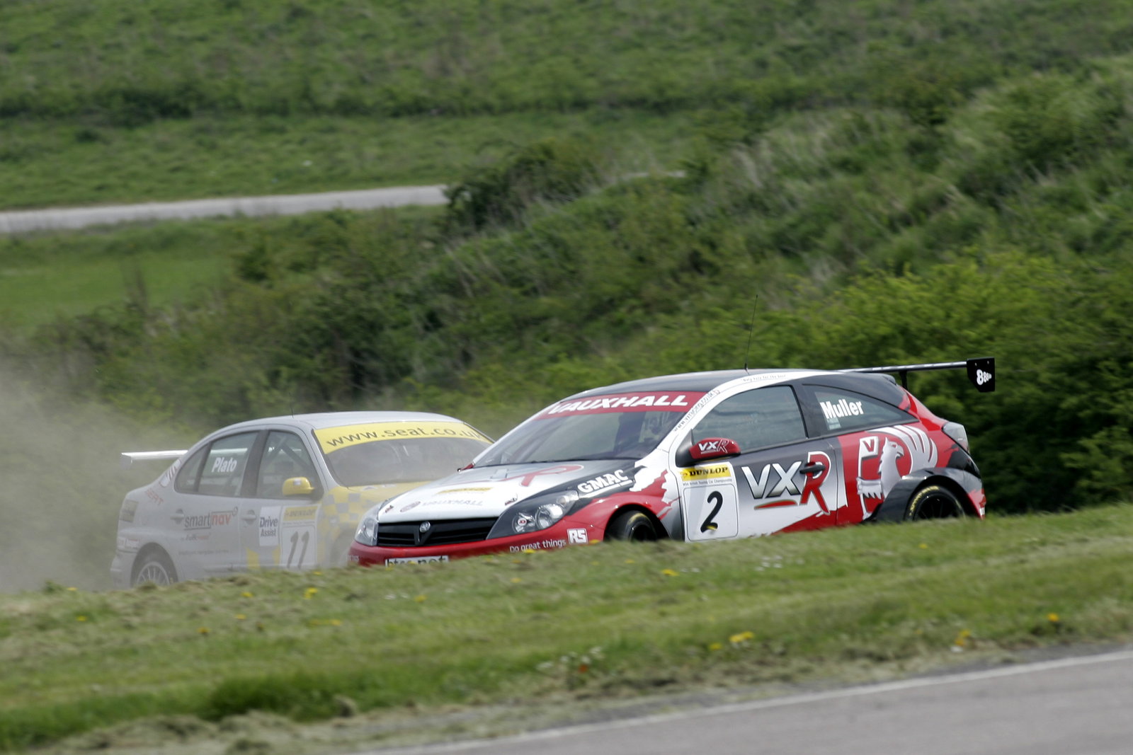 Yvan Muller and Jason Plato back to old tricks...