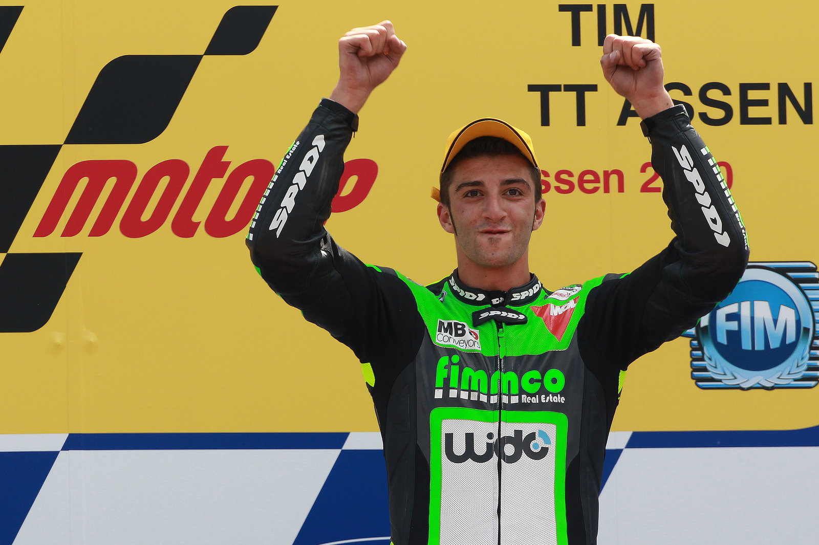 Iannone, Moto2 race, Dutch GP 2010