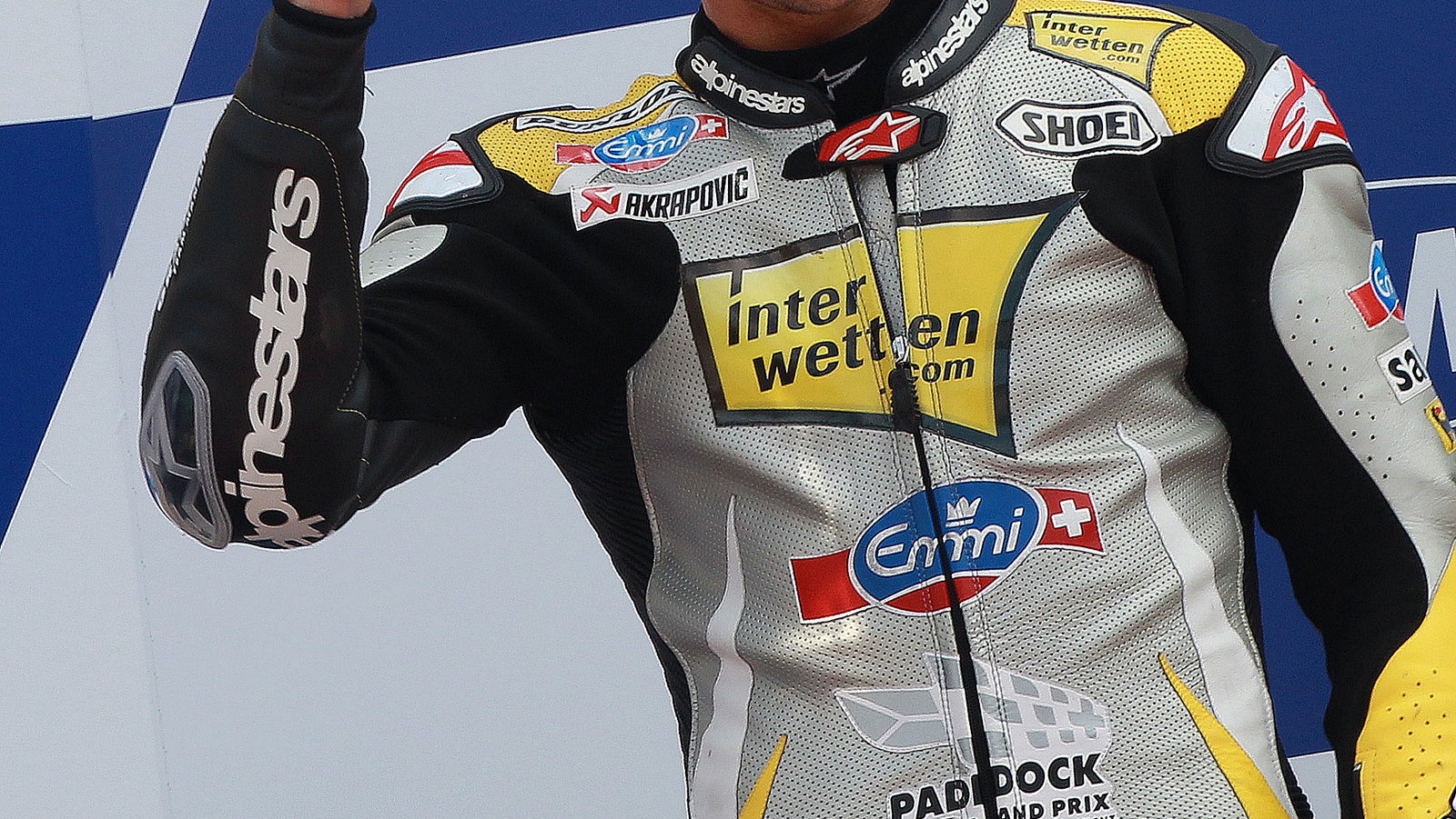 Luthi, Moto2 race, Dutch GP 2010