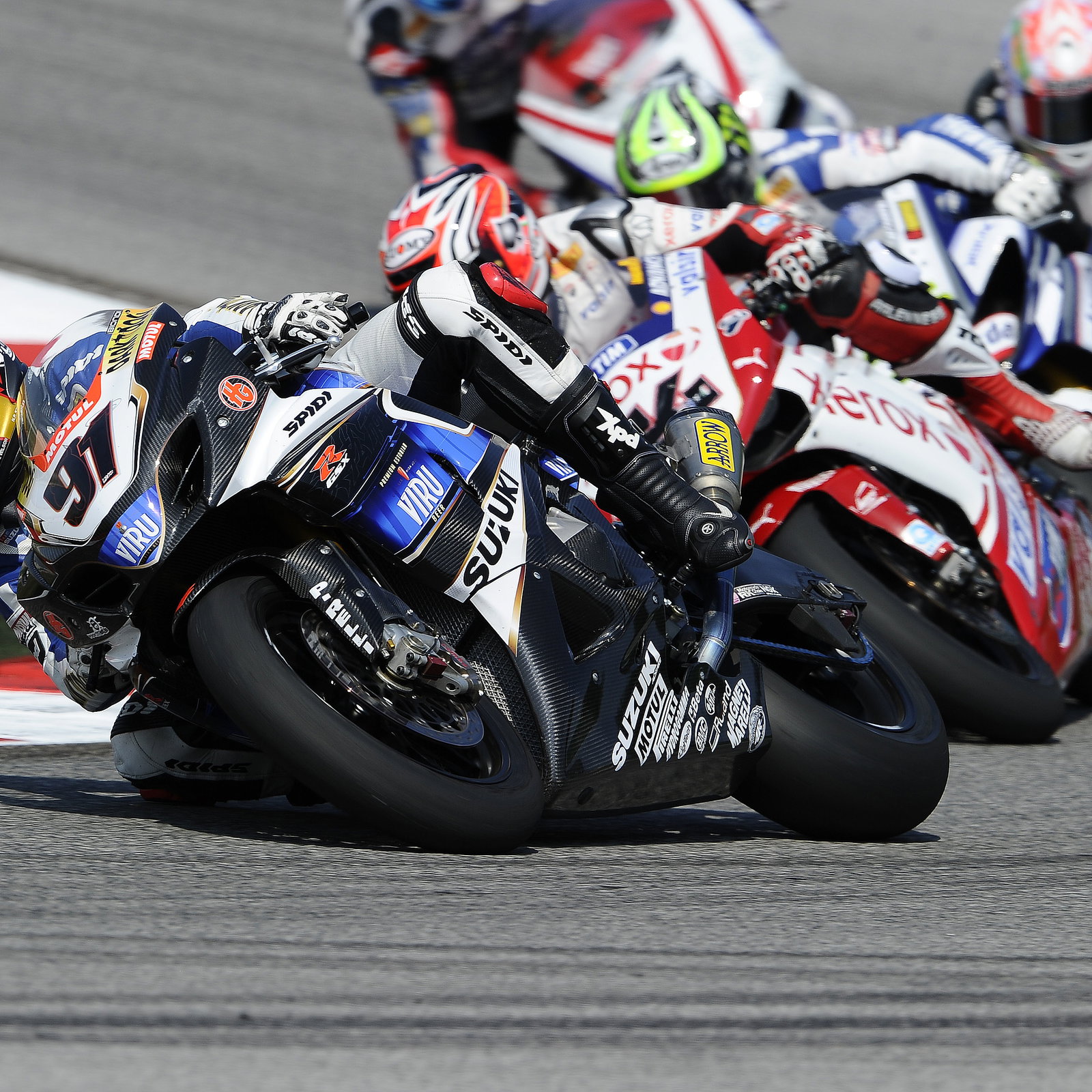 Haslam, Misano WSBK Race 2 2010