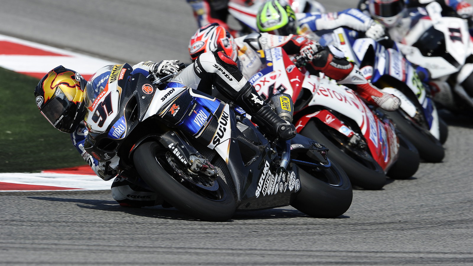 Haslam, Misano WSBK Race 2 2010