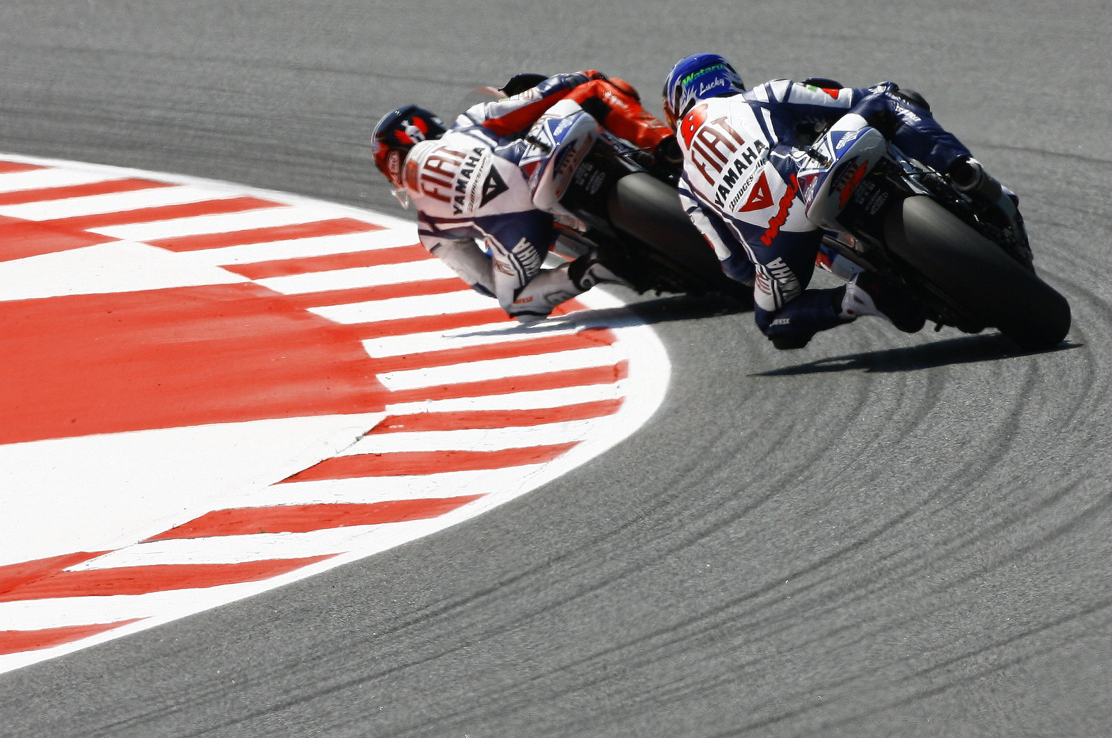 Lorenzo and Yoshikawa, Catalunya MotoGP 2010